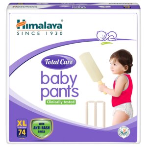 Read more about the article Himalaya Total Care Baby Pants Diapers, Extra Large (12 – 17 kg), 74 Count
