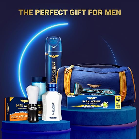 Read more about the article Park Avenue Good Morning Grooming Collection 7 in-1 Combo Grooming Kit for Men 